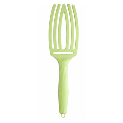 OLIVIA GARDEN krtača za lase - Dolce Vita, Green Pistachio, srednja - Šamponi.si