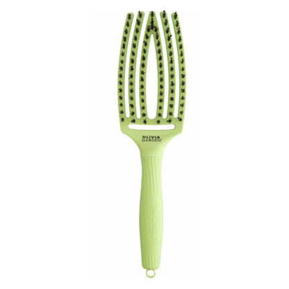 OLIVIA GARDEN krtača za lase - Dolce Vita, Green Pistachio, srednja - Šamponi.si