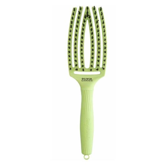 OLIVIA GARDEN krtača za lase - Dolce Vita, Green Pistachio, srednja - Šamponi.si