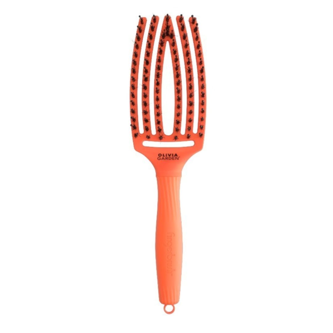 OLIVIA GARDEN krtača za lase - Orange Spritz, srednja - Šamponi.si