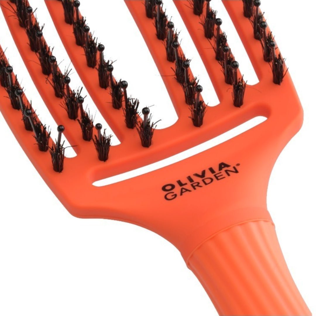 OLIVIA GARDEN krtača za lase - Orange Spritz, srednja - Šamponi.si