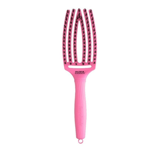 OLIVIA GARDEN krtača za lase - Pink Granita, srednja - Šamponi.si