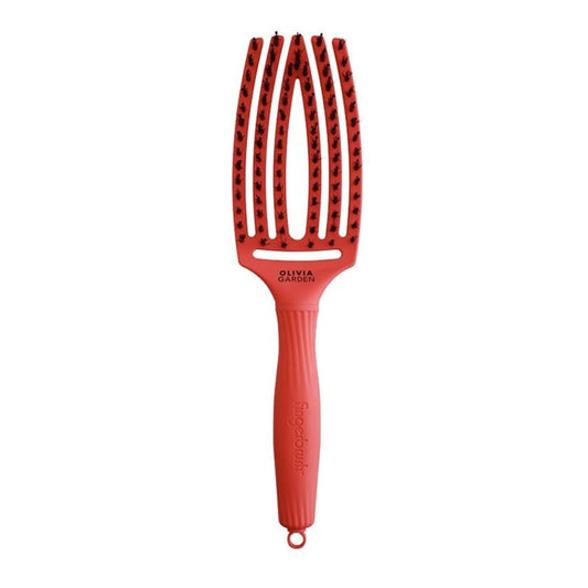 OLIVIA GARDEN krtača za lase - Red Confidence, srednja - Šamponi.si