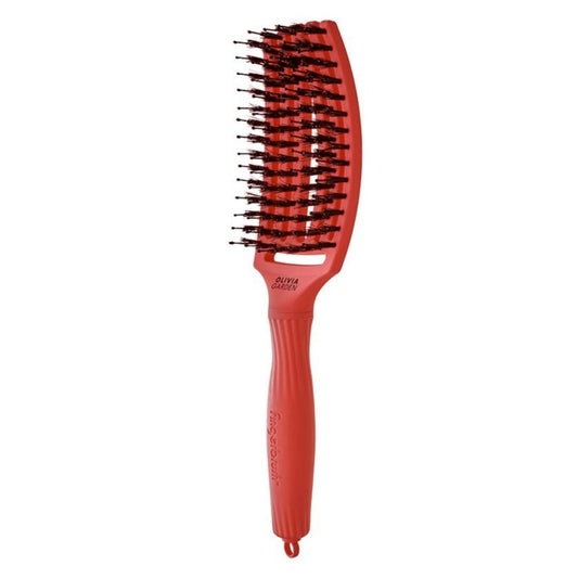 OLIVIA GARDEN krtača za lase - Red Confidence, srednja - Šamponi.si