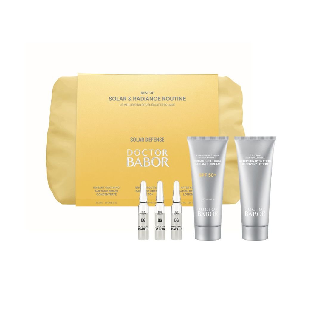 SOLAR DEFENSE SET paket za zaščito kože pred soncem DOCTOR BABOR - Šamponi.si