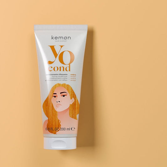 YO COND barvni balzam Ambra / Orange 200 ml KEMON - Šamponi.si