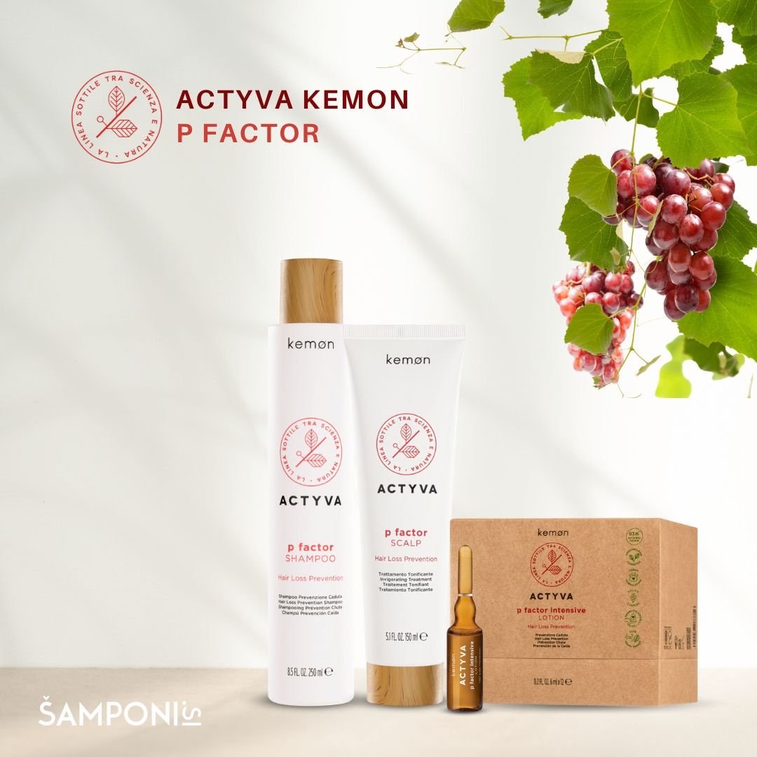 ACTYVA P Factor Paket KEMON - Šamponi.si