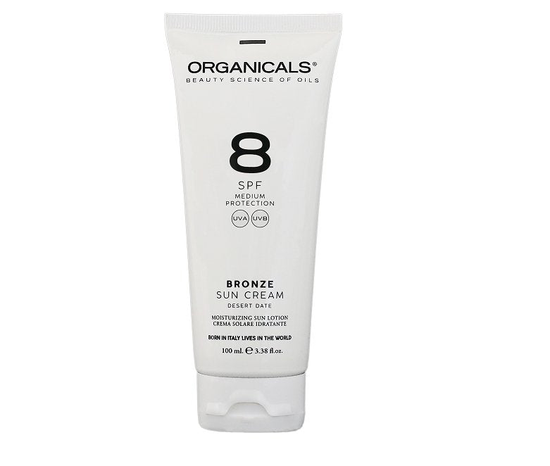 BRONZE sončna krema Desert Date različnih SPF ORGANICALS - Šamponi.si