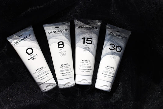 BRONZE sončna krema Desert Date različnih SPF ORGANICALS - Šamponi.si