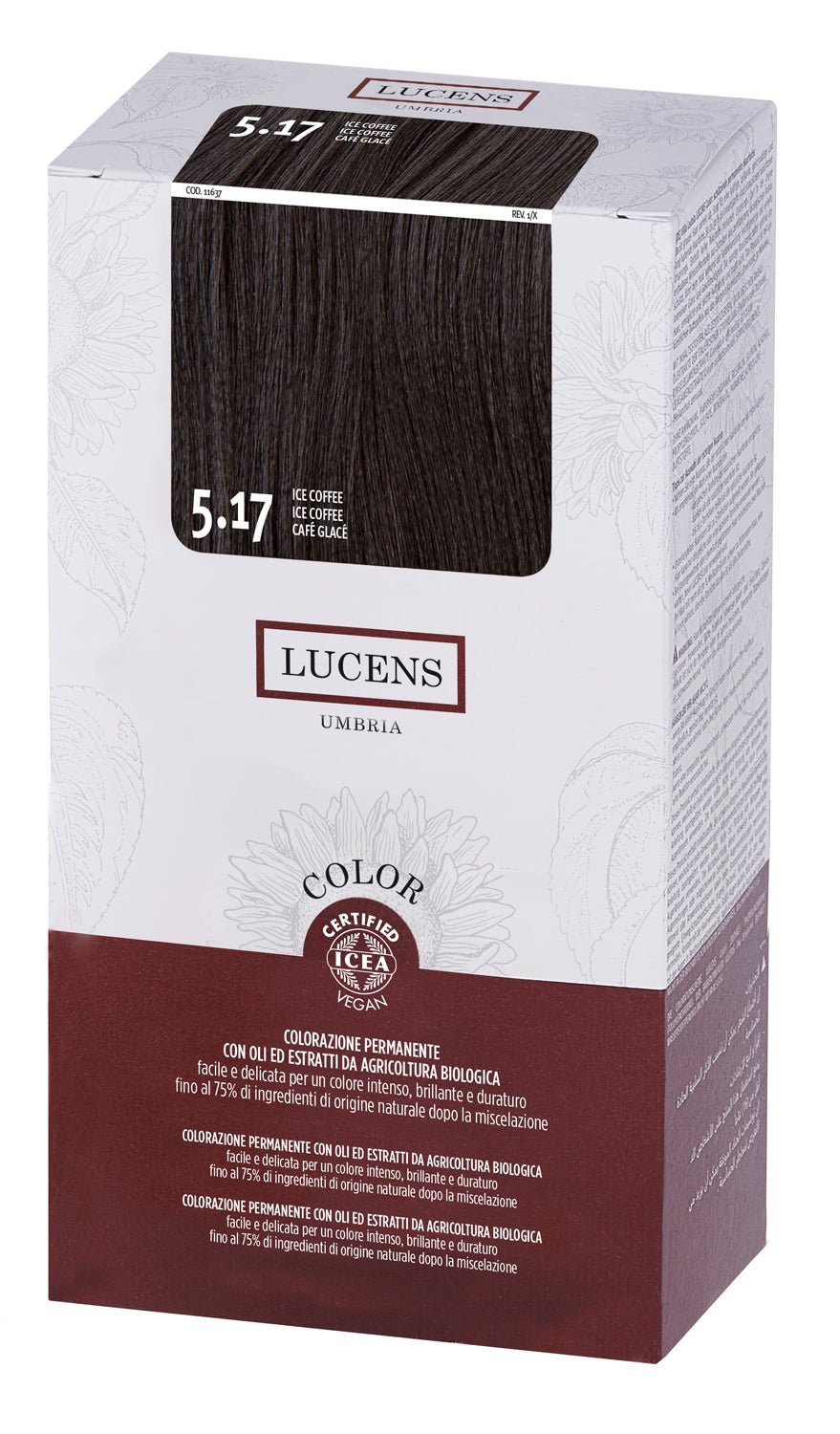 COLOR KIT barva za lase več odtenkov LUCENS - Šamponi.si